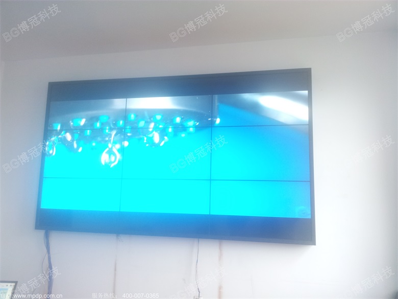 2014年齐齐哈尔克山人民法院液晶拼接大屏幕系统