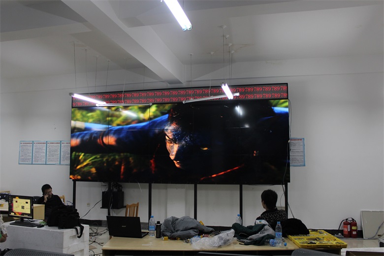 2014年大庆八一农垦大学智慧农业数字展示大厅液晶拼接项目
