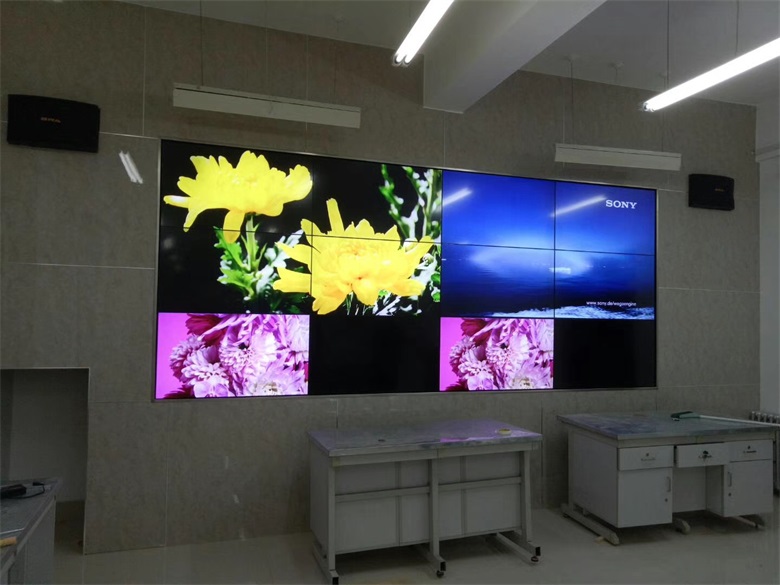 2017年大庆八一农垦大学动物系液晶拼接大屏幕综合显示平台