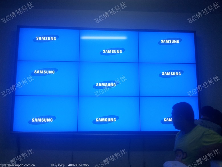 2014年齐齐哈尔克山人民法院液晶拼接大屏幕系统