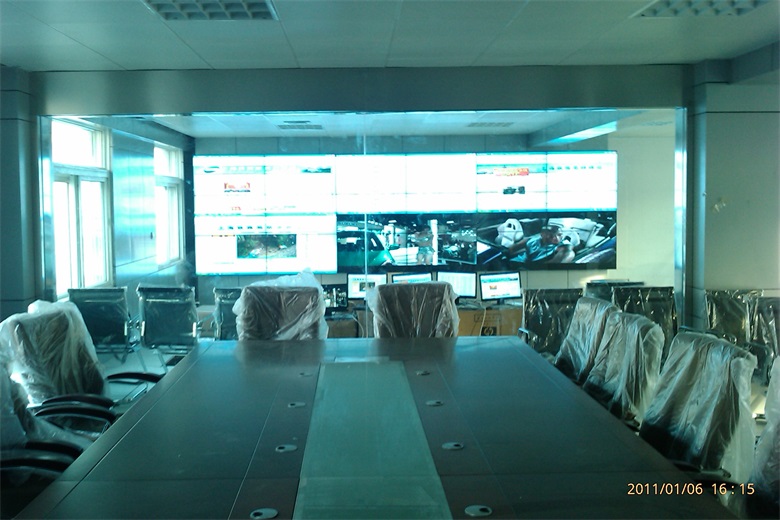 2011年大庆火车站液晶拼接大屏幕综合指挥平台