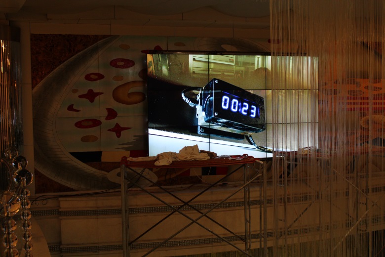 2012年大庆正点洗浴中心液晶拼接大屏幕