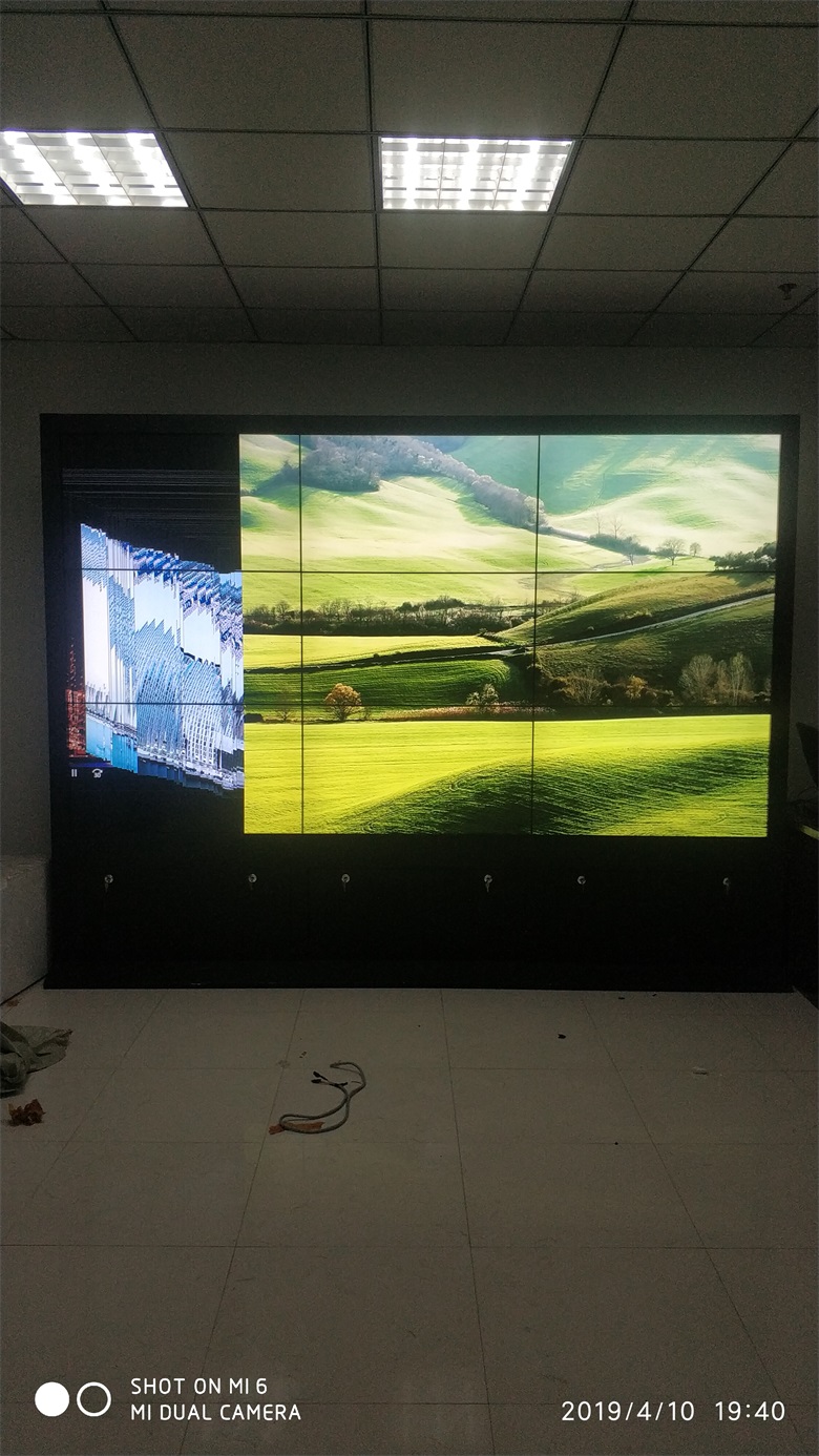 2019年齐齐哈尔城市规划院液晶拼接视频会议系统