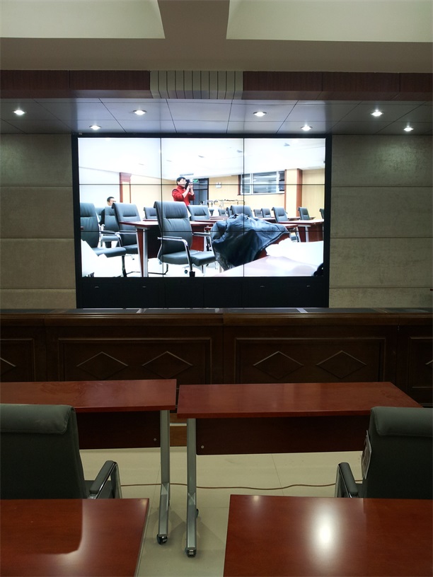 2012年哈尔滨宾县检察院液晶拼接会议系统