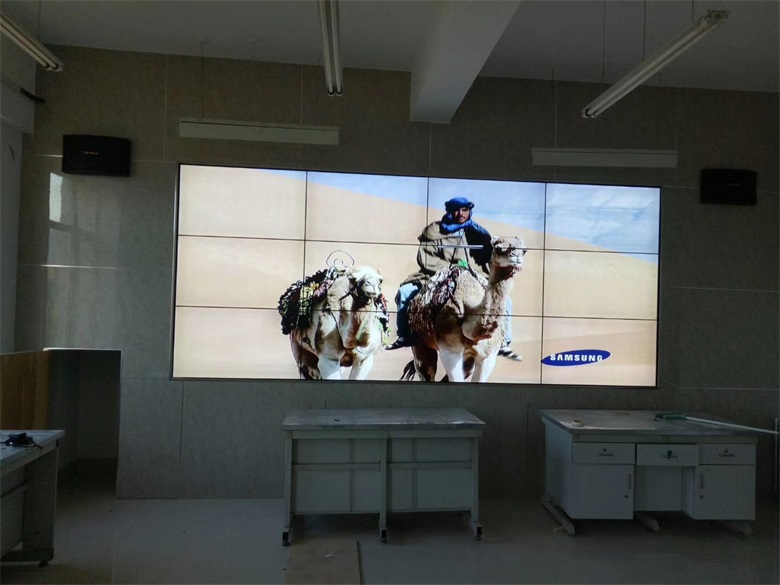2017年大庆八一农垦大学动物系液晶拼接大屏幕综合显示平台