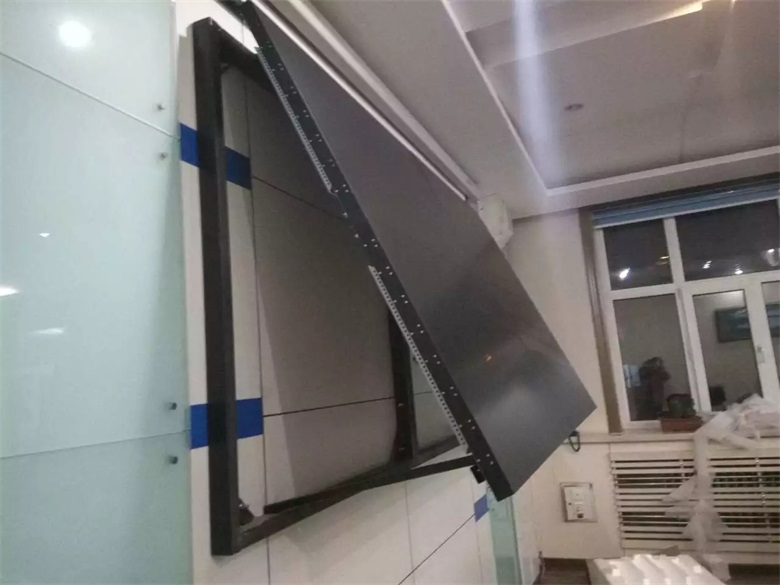2016年牡丹江气象局小会议室液晶拼接会议系统,拼接屏