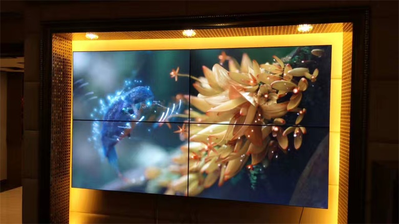 2017哈尔滨起点KTV大厅液晶拼接大屏幕展示,液晶拼接屏批发