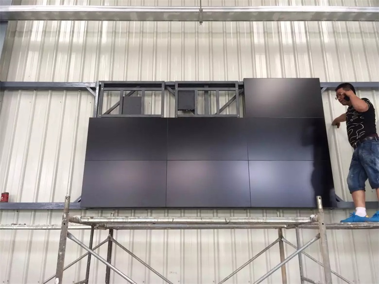 2016年哈尔滨哈西车辆厂拼接液晶显示屏方案,液晶拼接显示屏