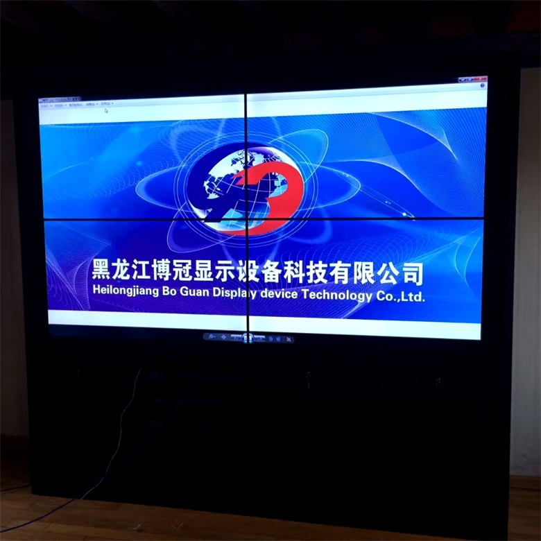 2017年哈尔滨万宝草莓园智慧农业液晶拼接系统大屏幕显示终端