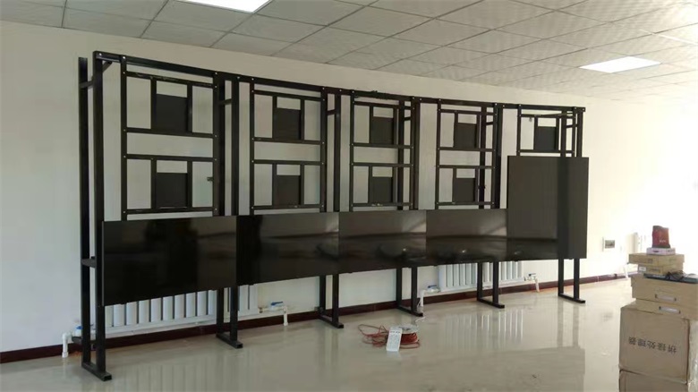 2017年绥化海伦气象局液晶拼接会商系统,LED弧形液晶拼接大屏幕