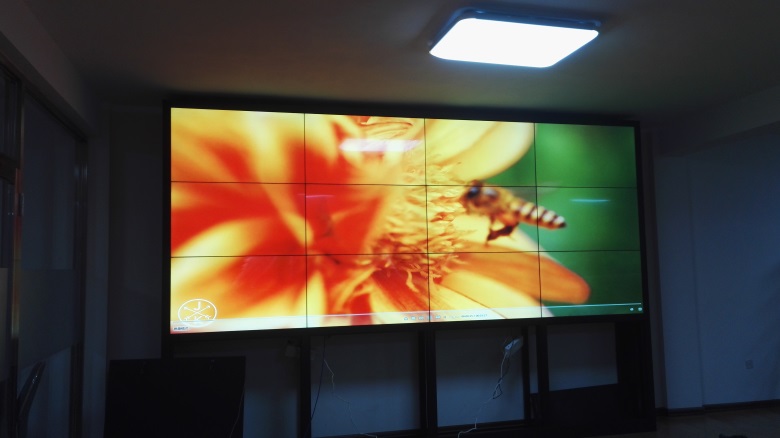 2017年绥化市特种设备研究所49寸液晶拼接大屏幕大显示屏